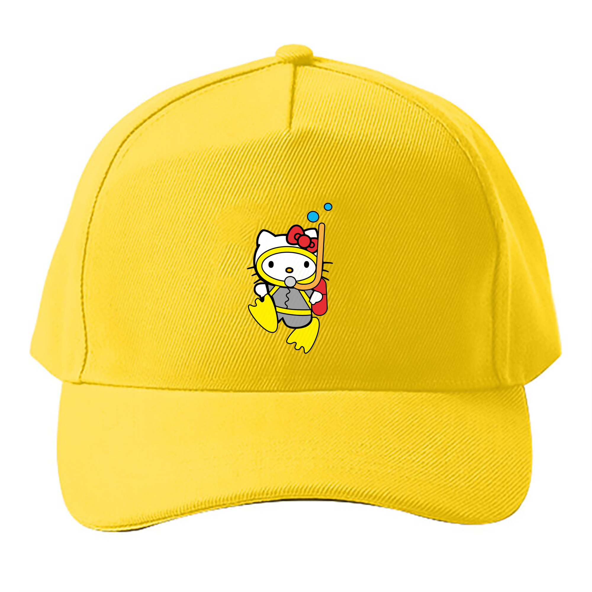 （画像用） Hello Kitty ハローキティ ベースボールキャップ 綿100％ 男女兼用 帽子 スポーツ